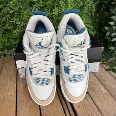 Jordan 4 military blue (Taille 44) – Image 6