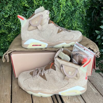 Jordan 6 Travis Scott british khaki (Taille 42)