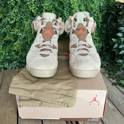 Jordan 6 Travis Scott british khaki (Taille 42) – Image 3