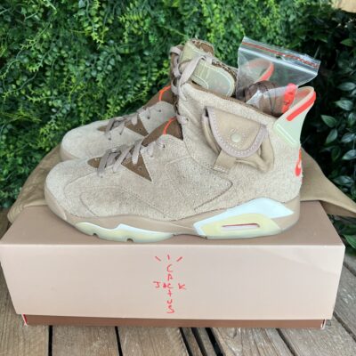 Jordan 6 Travis Scott british khaki (Taille 42) – Image 4