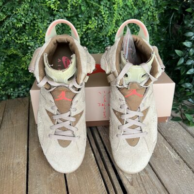 Jordan 6 Travis Scott british khaki (Taille 42) – Image 6