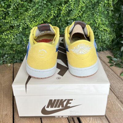 Jordan 1 low Travis Scott Canary Yellow (Taille 45) – Image 5
