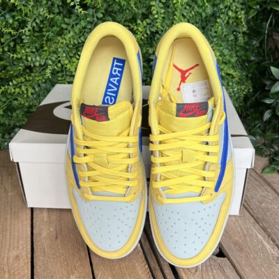Jordan 1 low Travis Scott Canary Yellow (Taille 45) – Image 6