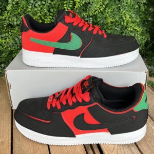 Air force 1 Black/Red 1/1 (Taille 44,5)
