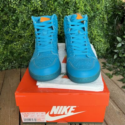 Jordan 1 High Gatorade Blue (Taille 44,5) – Image 3