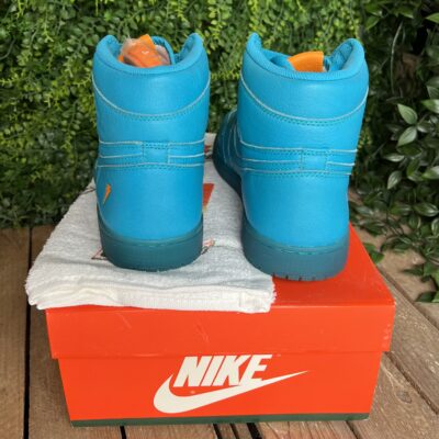 Jordan 1 High Gatorade Blue (Taille 44,5) – Image 5