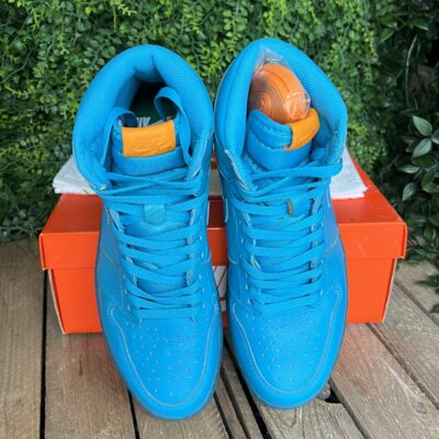 Jordan 1 High Gatorade Blue (Taille 44,5) – Image 6