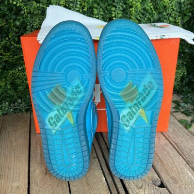 Jordan 1 High Gatorade Blue (Taille 44,5) – Image 8