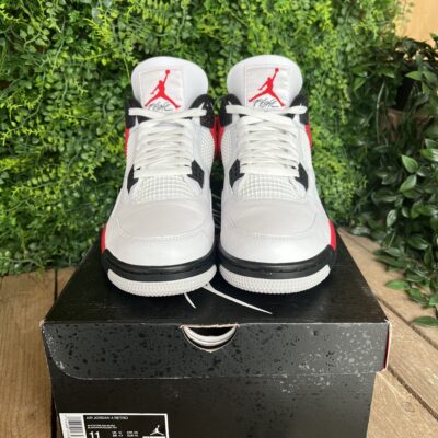 Jordan 4 Red cement (Taille 45) – Image 3