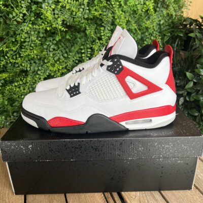 Jordan 4 Red cement (Taille 45) – Image 4