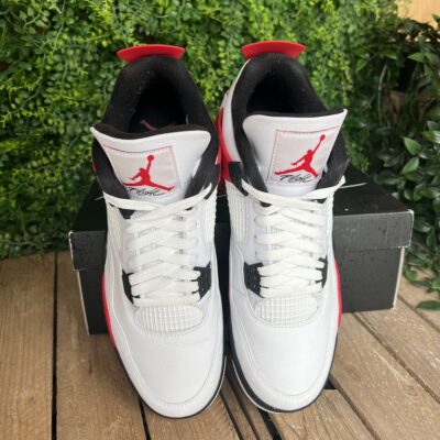 Jordan 4 Red cement (Taille 45) – Image 6
