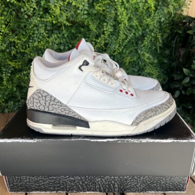 Jordan 3 White Cement Reimagined (Taille 42) – Image 2