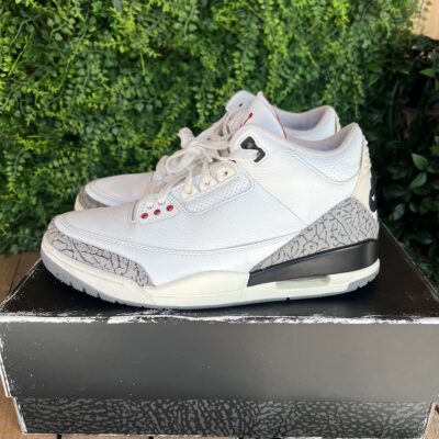 Jordan 3 White Cement Reimagined (Taille 42) – Image 4