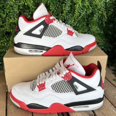 Jordan 4 Fire Red (Taille 44,5)