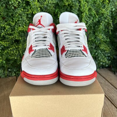 Jordan 4 Fire Red (Taille 44,5) – Image 3
