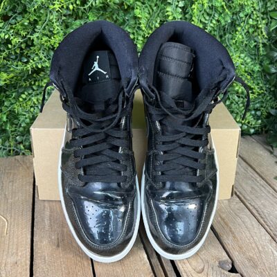 Jordan 1 Patent Black (Taille 45) – Image 6