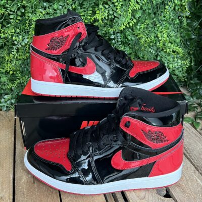Jordan 1 High patent bred (Taille 42,5)