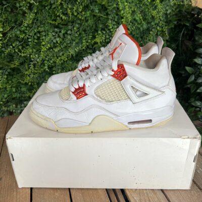 Jordan 4 metallic orange (Taille 43) – Image 4
