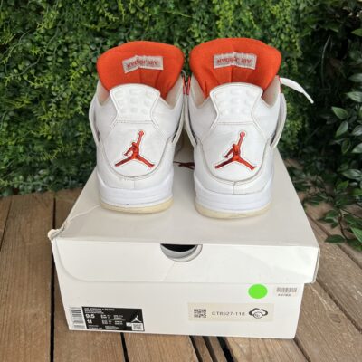 Jordan 4 metallic orange (Taille 43) – Image 5