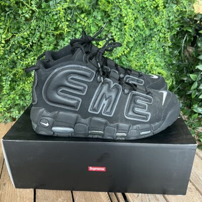 Uptempo supreme black (Taille 44,5) – Image 2
