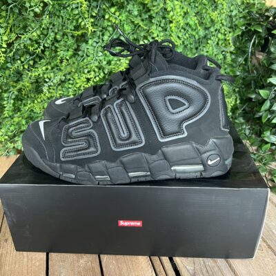 Uptempo supreme black (Taille 44,5) – Image 4