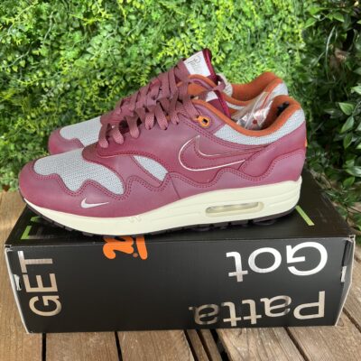 Air max 1 patta rush marron (Taille 45) – Image 4