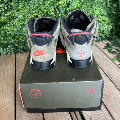 Jordan 6 Travis Scott olive (Taille 36) – Image 5