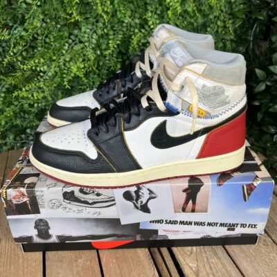 Jordan 1 High union black (Taille 44) – Image 4
