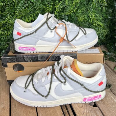 Dunk Low Off White Lot 22/50 (Taille 45,5)