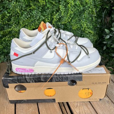 Dunk Low Off White Lot 22/50 (Taille 45,5) – Image 2