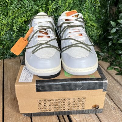 Dunk Low Off White Lot 22/50 (Taille 45,5) – Image 3