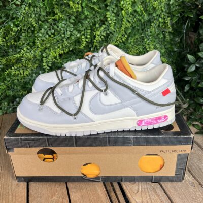 Dunk Low Off White Lot 22/50 (Taille 45,5) – Image 4