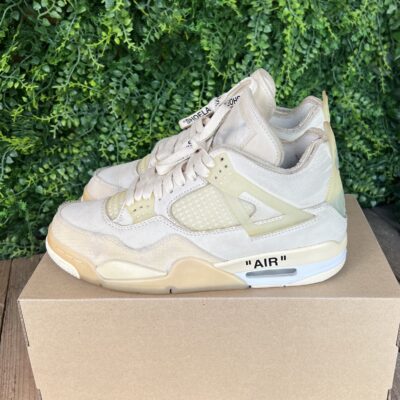 Jordan 4 Off White Sail (Taille 39) – Image 4