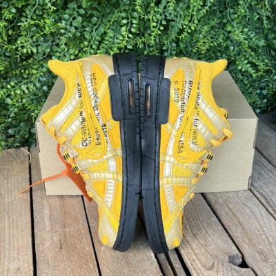 Rubber Dunk Off White University Gold (Taille 37,5) – Image 7