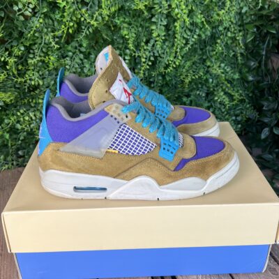 Jordan 4 Union Desert Moss (Taille 40) – Image 2