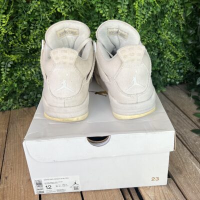 Jordan 4 White Canvas (Taille 44,5) – Image 5