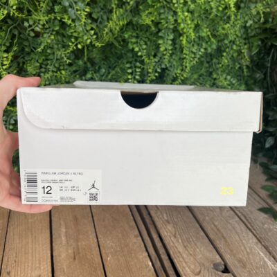 Jordan 4 White Canvas (Taille 44,5) – Image 10