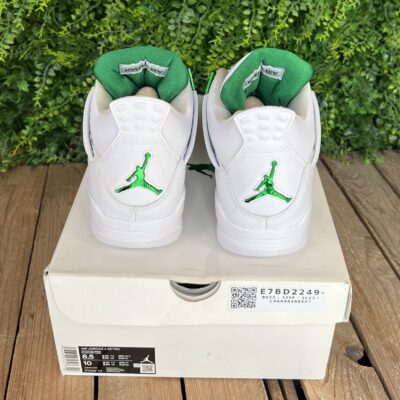 Jordan 4 Metallic Green (Taille 42) – Image 5