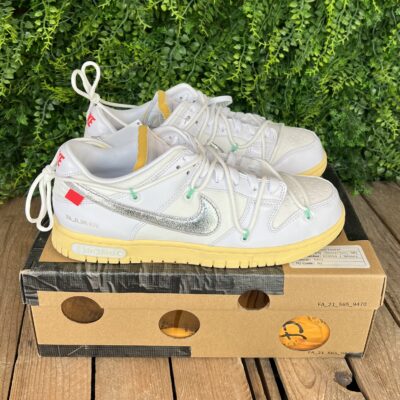 Nike Dunk Low Off White Lot 1/50 (Taille 42) – Image 2