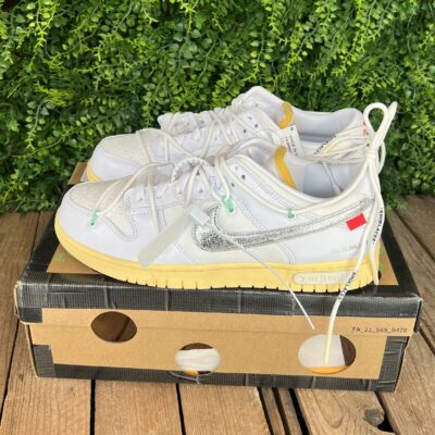 Nike Dunk Low Off White Lot 1/50 (Taille 42) – Image 4