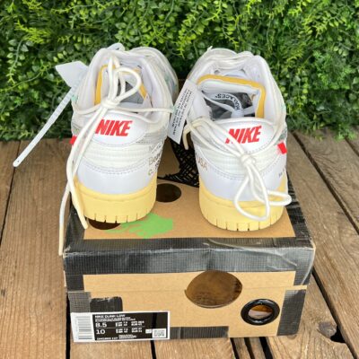 Nike Dunk Low Off White Lot 1/50 (Taille 42) – Image 5
