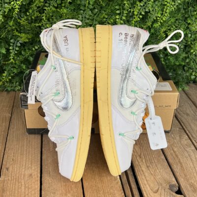 Nike Dunk Low Off White Lot 1/50 (Taille 42) – Image 7
