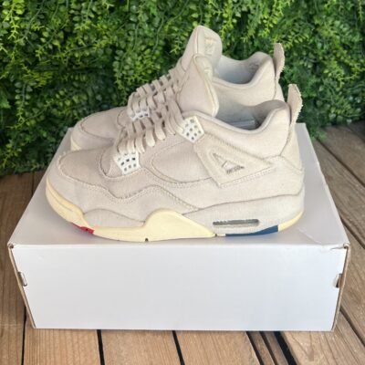 Jordan 4 White Canvas (Taille 38) – Image 4