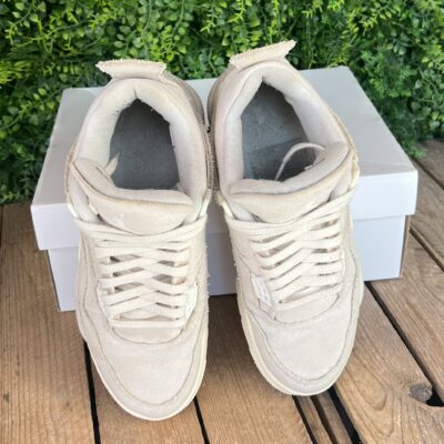 Jordan 4 White Canvas (Taille 38) – Image 6