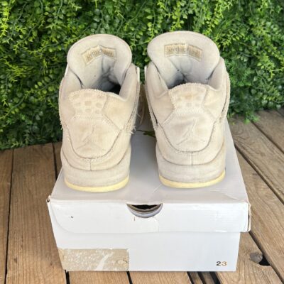 Jordan 4 White Canvas (Taille 39) – Image 5
