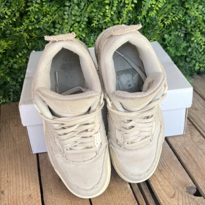 Jordan 4 White Canvas (Taille 39) – Image 6