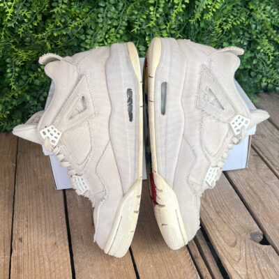 Jordan 4 White Canvas (Taille 39) – Image 7
