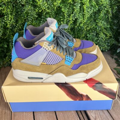 Jordan 4 Union Desert Moss (Taille 45) – Image 2