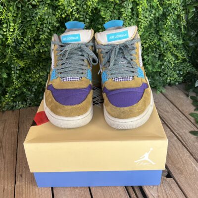 Jordan 4 Union Desert Moss (Taille 45) – Image 3
