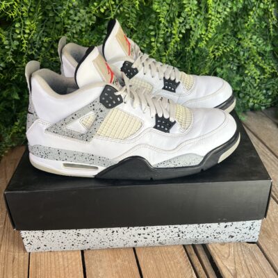 Jordan 4 white cement 2016 (Taille 45) – Image 2